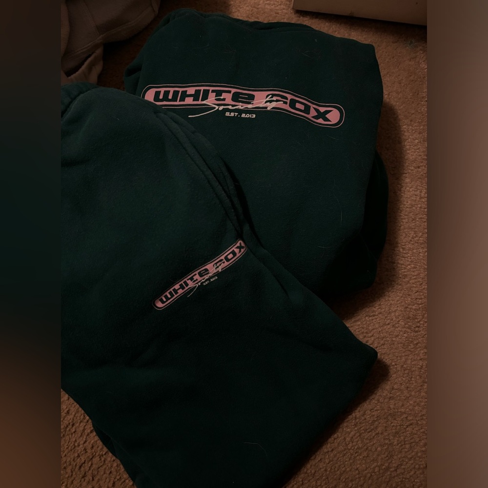 White Fox Sweatsuit